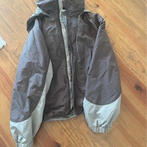 Men’s ski/snow jacket with fleece insert
